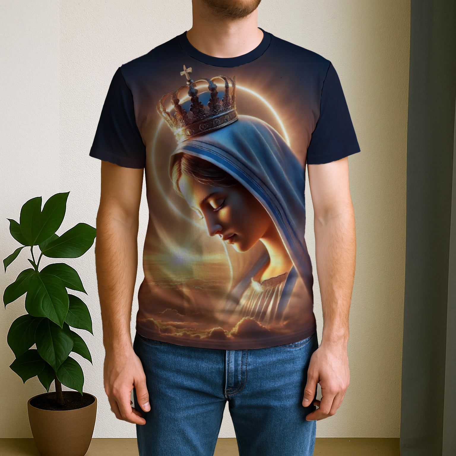 Camiseta Unissex Básica Full Print Espirito Santo REF 13